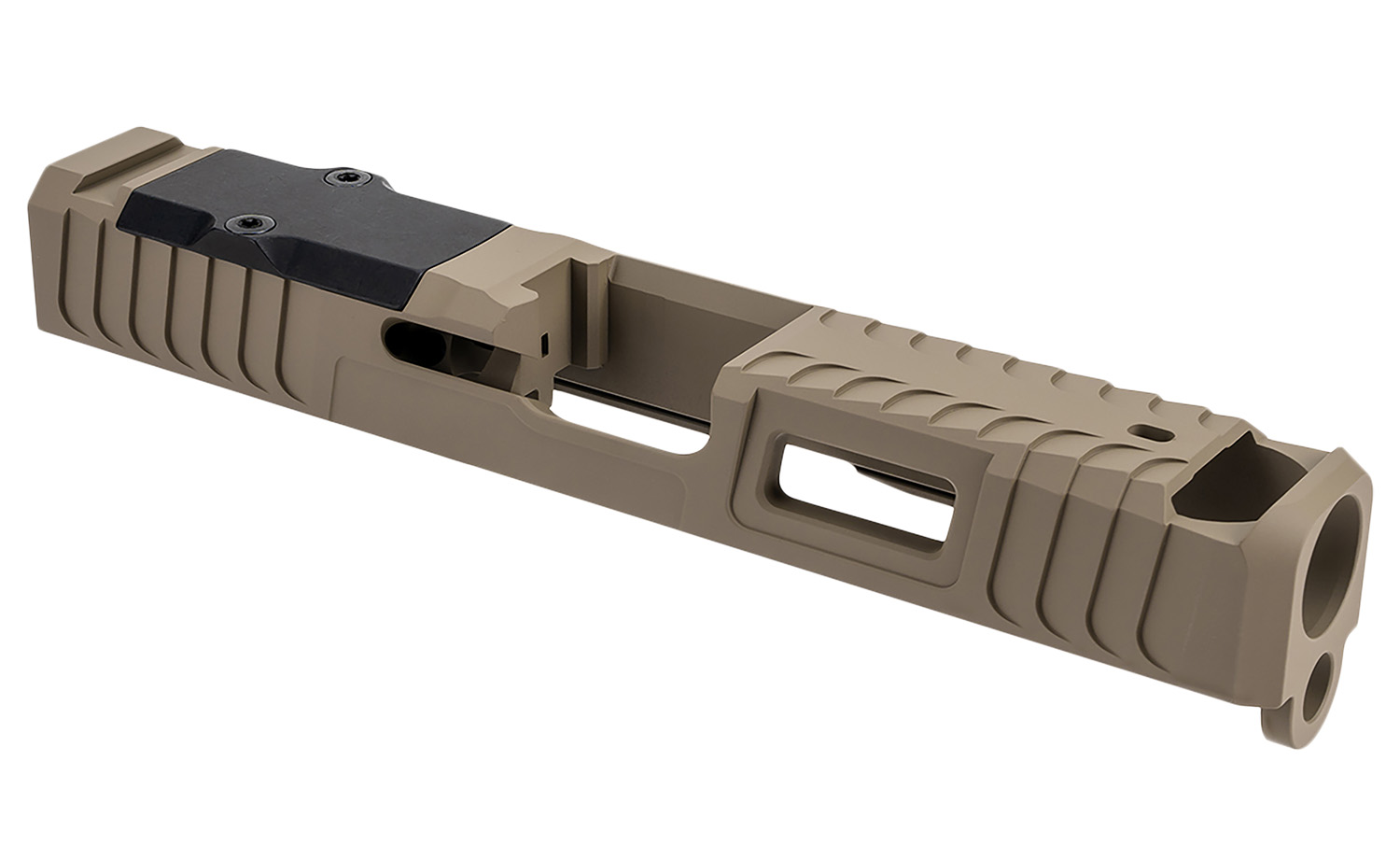 Zaffiri Precision ZPS.B.43.FDE Custom Slide Glock 43/43x 17-4 Stainless Steel