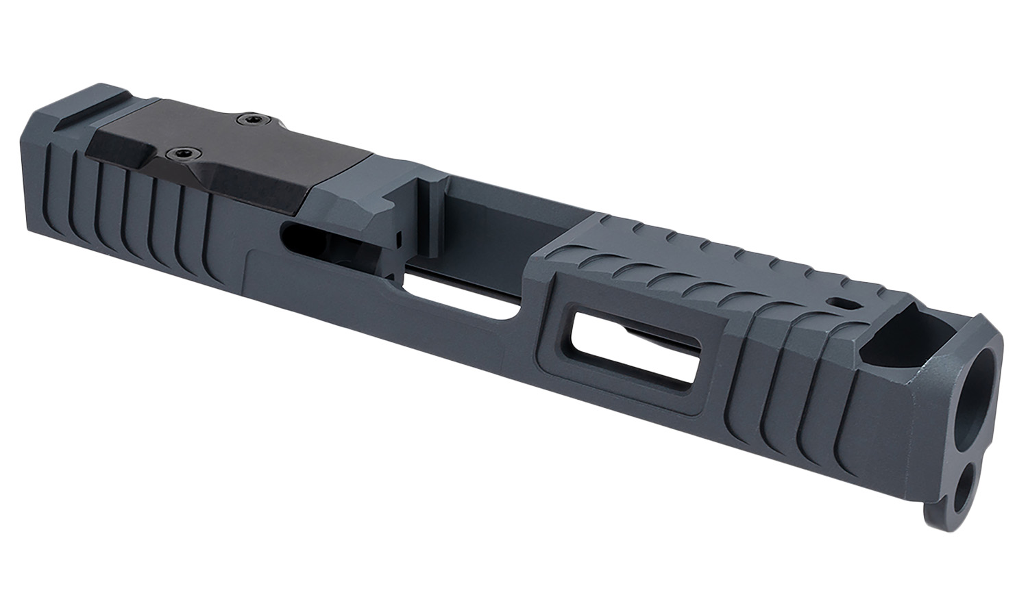 Zaffiri Precision ZPS.B.43.SG Custom Slide Glock 43/43x Sniper Gray 17-4 SS