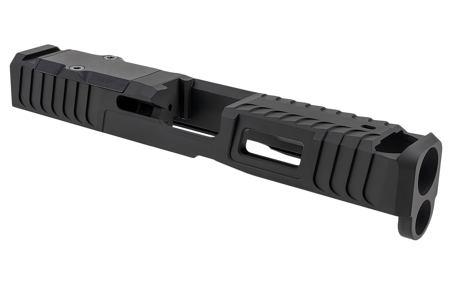 Zaffiri Precision ZPS.B.19.G5.BLK Custom Slide Glock 19 Gen 5 Black 17-4 SS