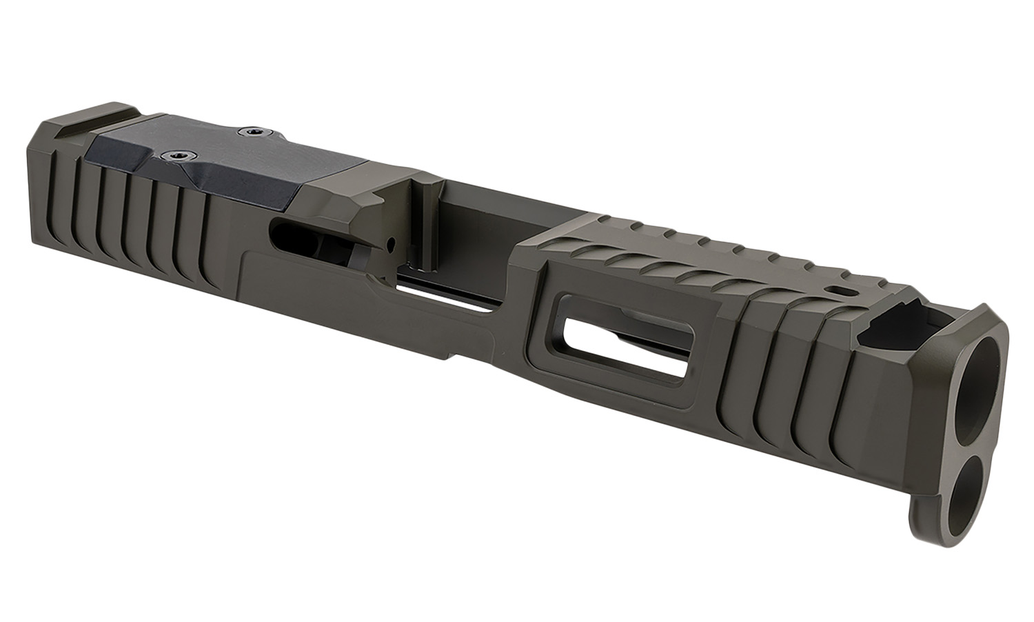 Zaffiri Precision ZPS.B.19.G5.OD Custom Slide Glock 19 Gen 5 OD Green
