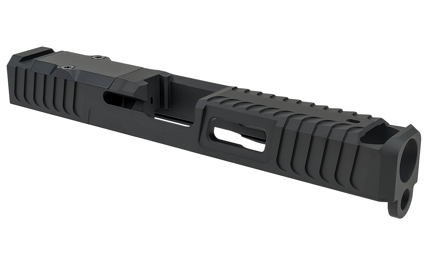 Zaffiri Precision ZPS.B.17.BLK Custom Slide Glock 17 Gen 3 Black Stainless