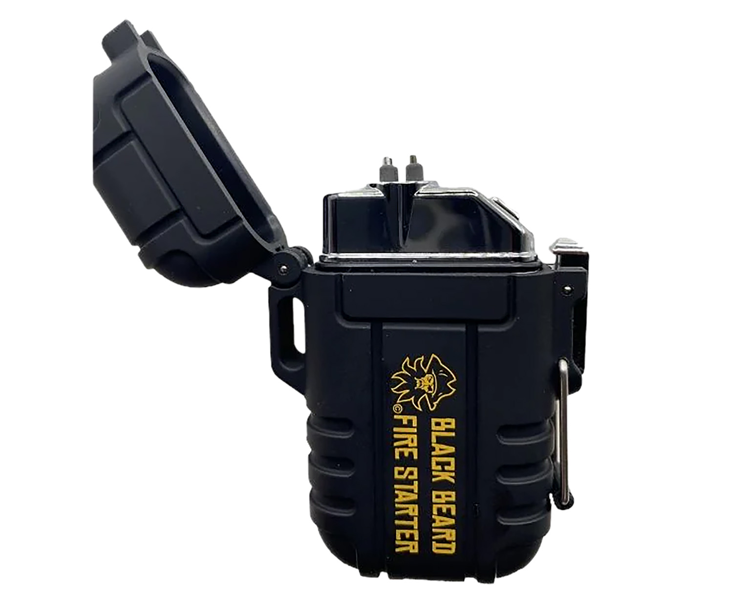 Black Beard Fire Starters Arc Lighter Dual Arc Plasma USB Rechargeable