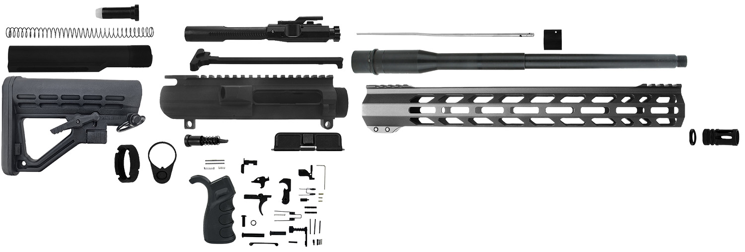 TacFire SSRK308LPK16N Rifle Kit .308 Win Black