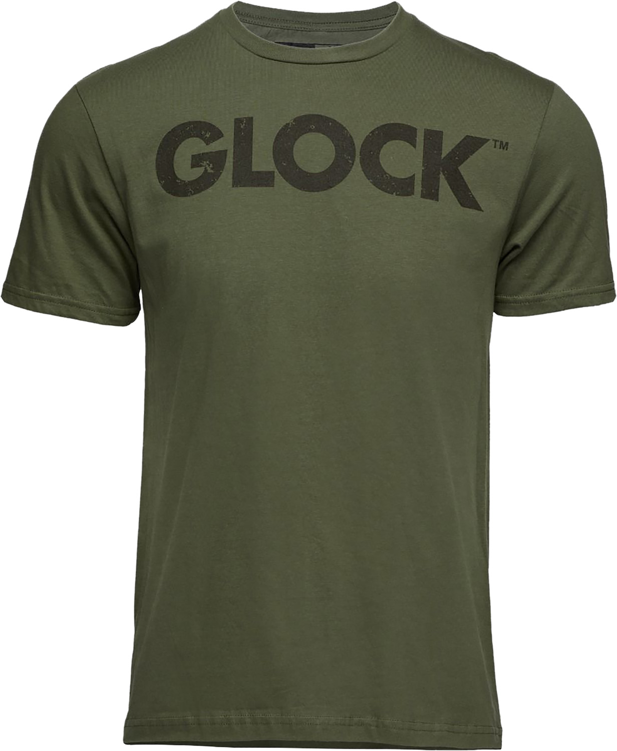 Glock AP96164 Caliber Tee Military Green 3XL Ringspun Cotton