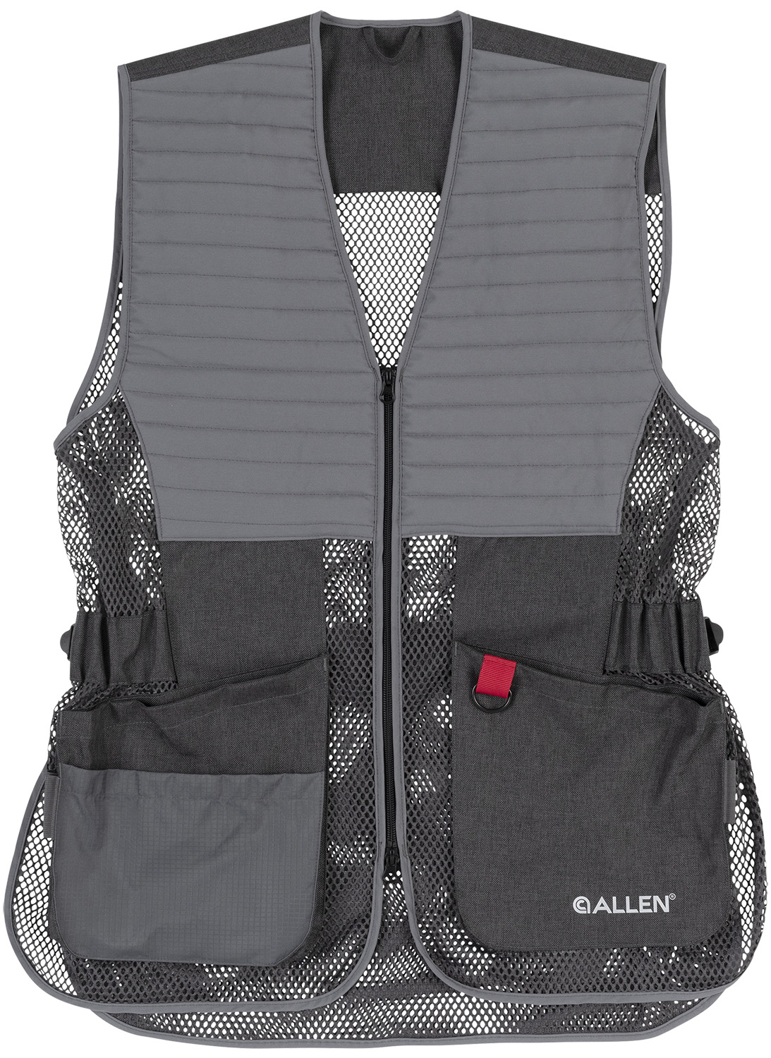 Allen 7911 Competitor Shooting Vest XL/XXL Grey Burlap/Fabric