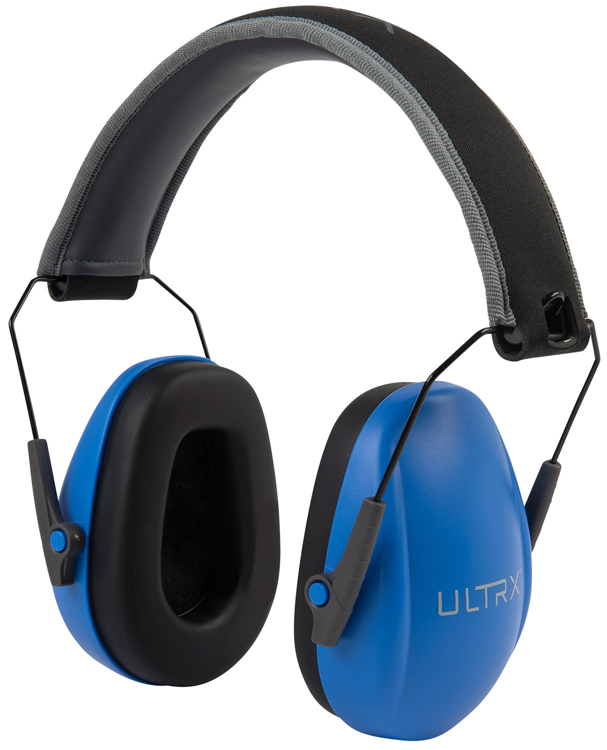 Allen 4175 Youth Passive Slim Profile Over-the-Head Headphones Blue