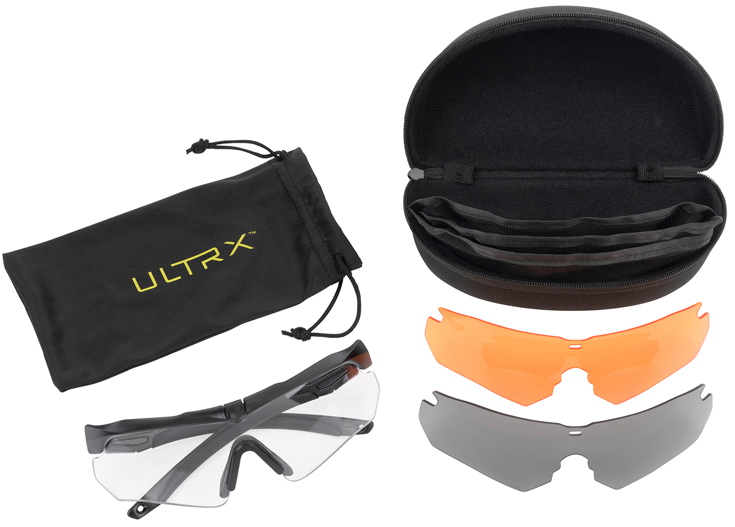 Allen 4190 Ultrx Safety Glasses 3 Pack Anti-Fog Anti-Scratch Lenses
