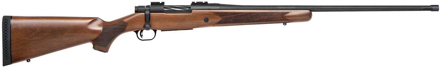 Mossberg 28236 Patriot Rifle 6.5 PRC 4+1 Walnut Stock 24" Fluted Barrel - Mossberg - 6.5 PRC