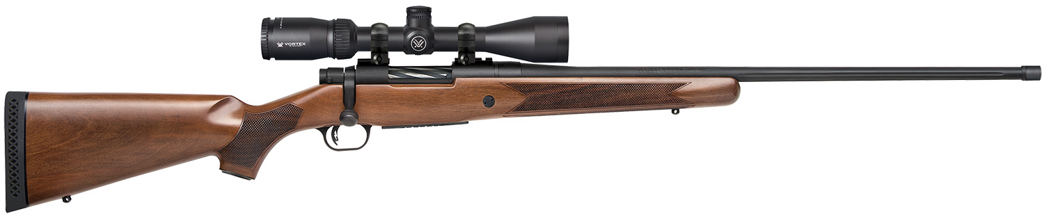 Mossberg 28237 Patriot 6.5 PRC 24" Walnut Stock 4+1 Capacity - Mossberg - 6.5 PRC
