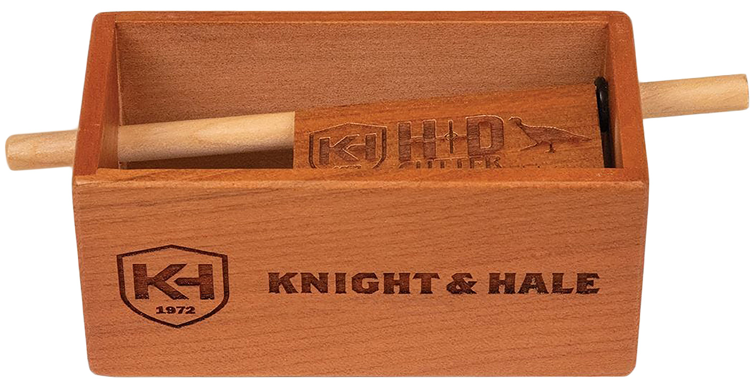 Knight & Hale KHT0208 HD Cutter Friction Call Brown Wood Turkey Sounds