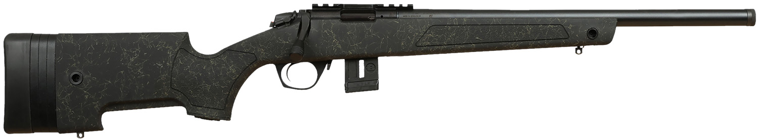 Bergara Rifles BMR011 BMR-X 17 HMR 10+1 18" Blued Heavy Threaded... - BERGARA - 17 HMR