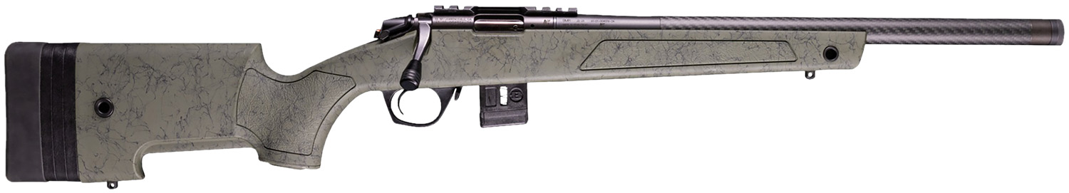 Bergara BMR012 Rimfire Rifle 17HMR 10+1 Carbon Fiber Barrel Black - BERGARA - 17 HMR