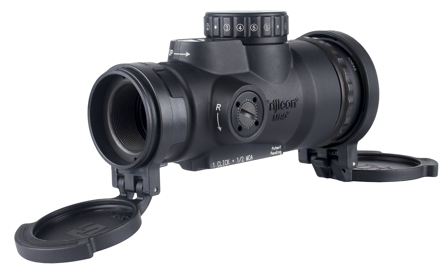 Trijicon 2200107 MRO HD Patrol Matte Black 1x 68/2 MOA Red Dot Reticle