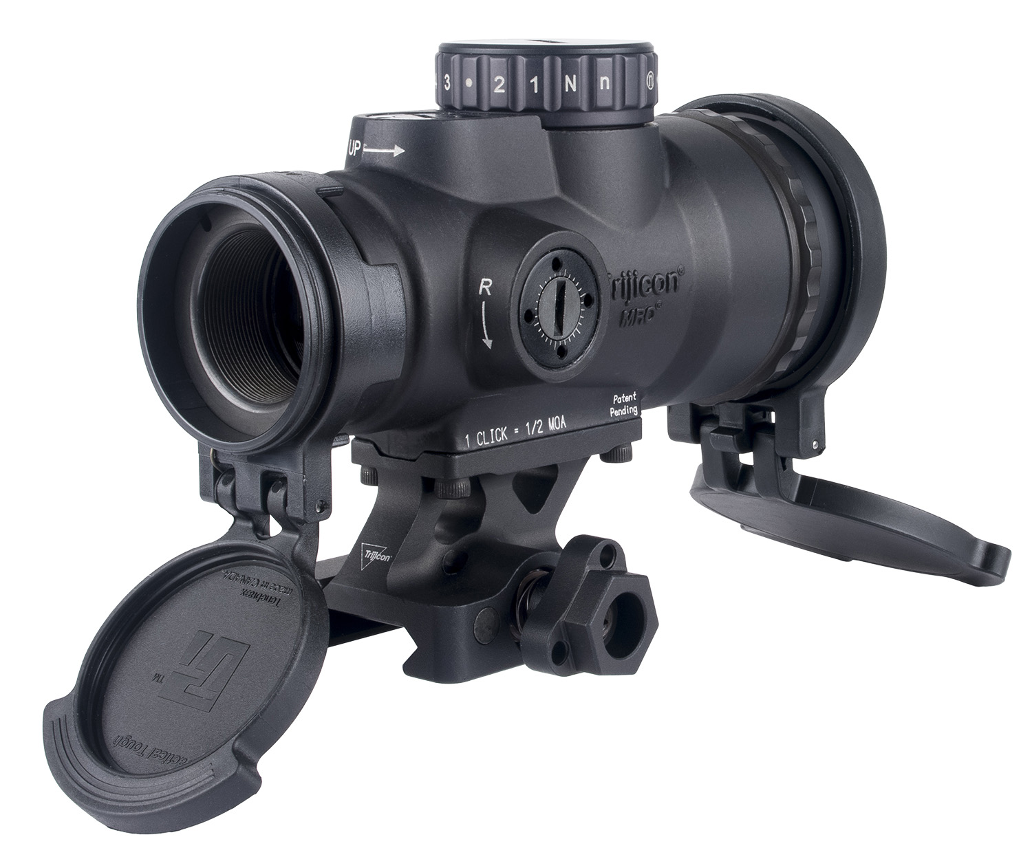 Trijicon 2200109 MRO HD Patrol 1x Red Dot 68/2 MOA Matte Black - Trijicon