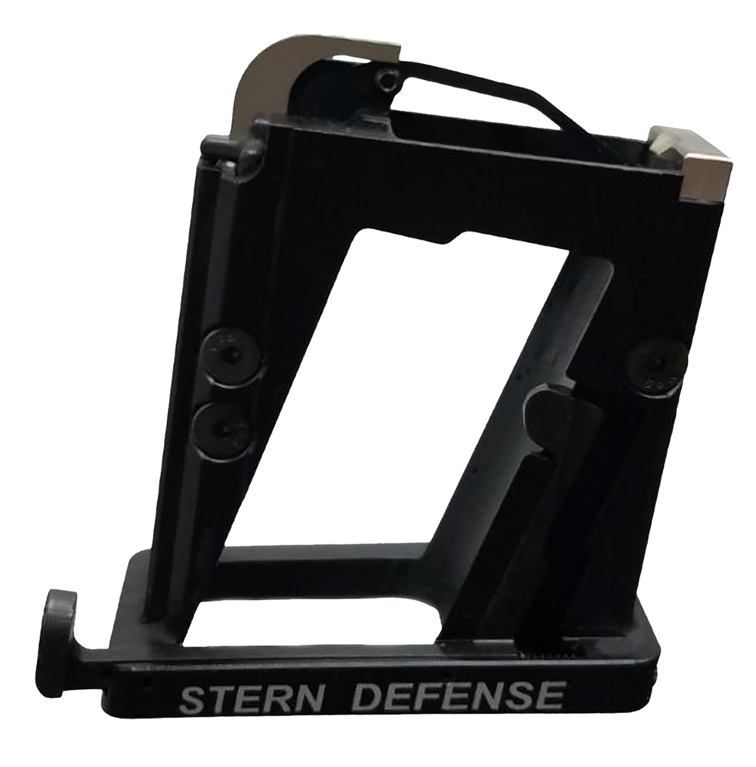 Stern Defense 001SDMAGAD9Glock9And40 Mag-Ad9 9mm/40 S&W Fits Glock Black Aircraft Grade Aluminum