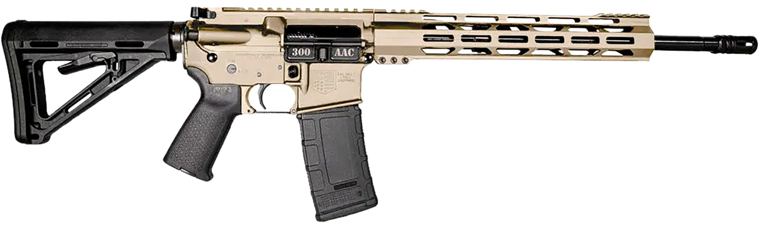 Diamondback DB1718B062 DB15 300BLK 16" 30+1 FDE Magpul MOE Stock - Diamondback Firearms - 300 AAC Blackout