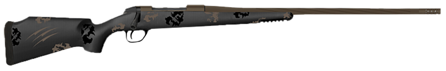 Fierce TWTROG300WIN22BT Twisted TI Rogue 300 Win 22" Black Cerakote Rifle
