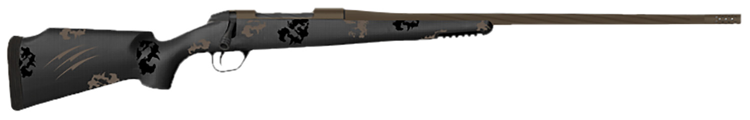 Fierce Firearms TWTROG7PRC22BT Twisted TI Rogue 7mm PRC 22” Black...