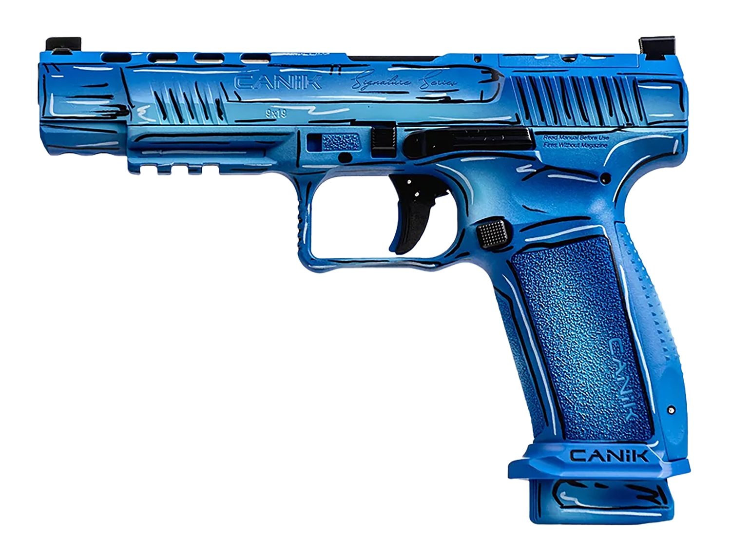 CIA HG5635SKN    CANIK METE 9M SIGNATURE  SKETCH