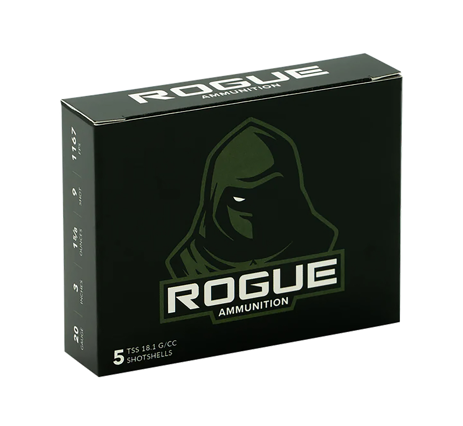 Rogue Ammunition Ra-Tss-20-3-158-9 20Gauge 3" 1 5/8Oz 9Shot 5 PER Box/20