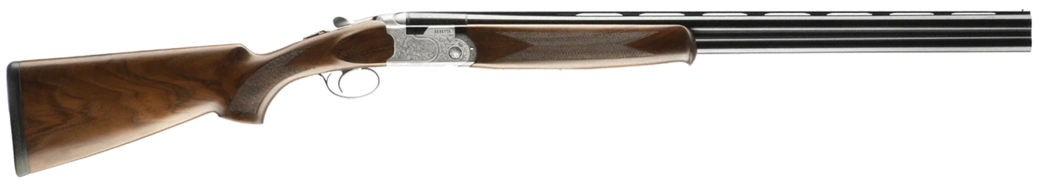 Beretta USA J686F1228V 686 Vittoria Silver Pigeon I 12 Gauge 2rd 3 28 Blued Over/Under Vent Rib Barrel, Silver Engraved receiver, Grade II Walnut Stock, Right Hand