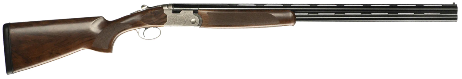 Beretta USA J686S1232 686 Silver Pigeon I Sporting 12 Gauge 3 2rd 32 Black Over/Under Vent Rib Barrel, Silver Engraved Steel Receiver, Fixed European Walnut Stock, Right Hand