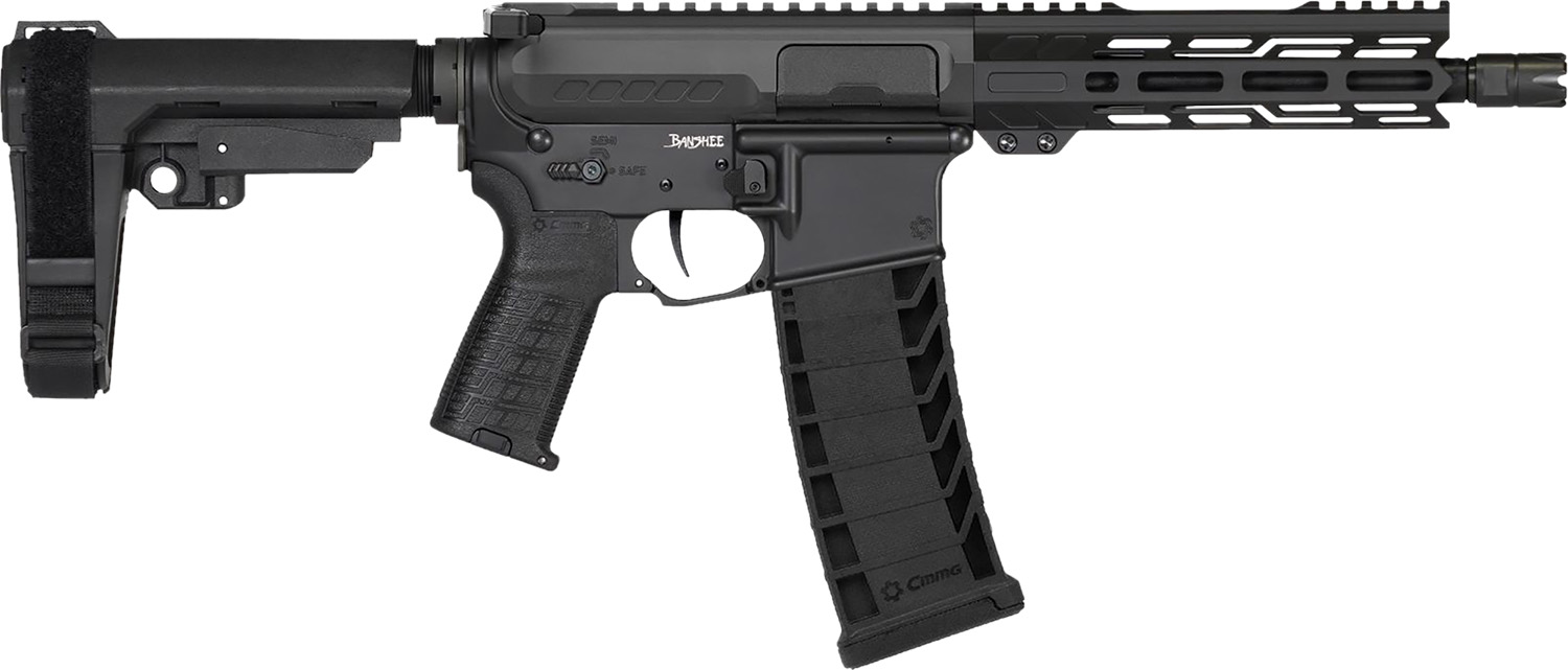 CMMG 94A860F-AB Banshee MK4 9mm 8" 30+1 Black Polymer 5 lbs - CMMG - 9mm Luger (9x19 Parabellum)