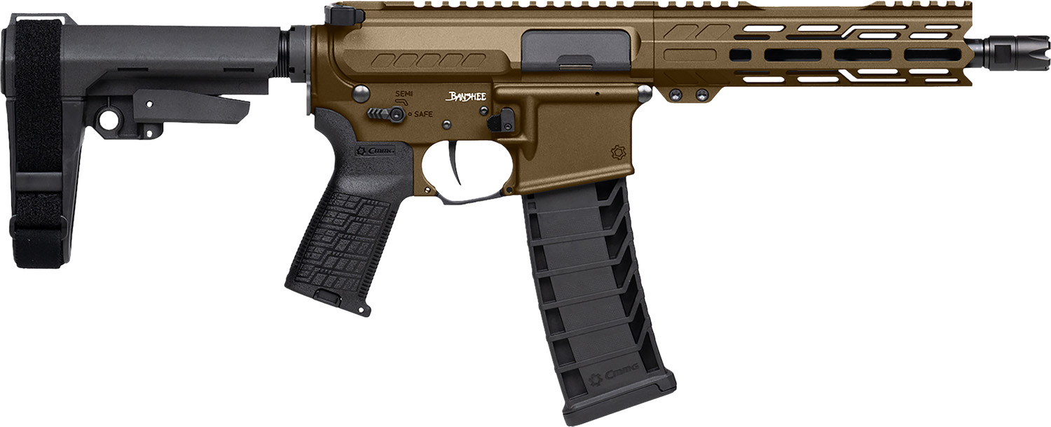 CMMG Banshee MK4 Semi-Automatic Pistol 9mm Luger 8" Barrel - CMMG - 9mm Luger (9x19 Parabellum)