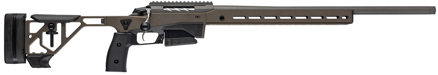 Tikka JRTXATM38226 T3x Ace Target 6.5 Creedmoor 10+1 26" Threaded Barrel, Bronze Cerakote Picatinny Rail Receiver, M-LOK Handguard, Adjustable Black Stock, Black Polymer Grip