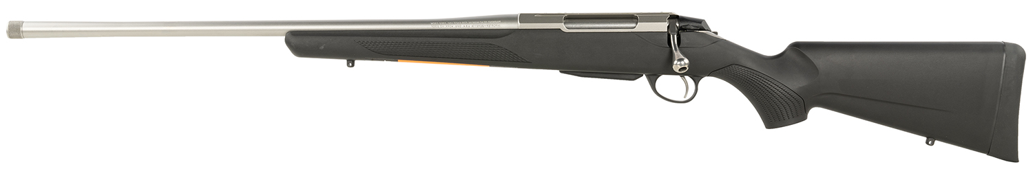 Tikka JRTXB48222MT T3 Lite Full Size 6.5 Creedmoor 3+1 22.40" Stainless Threaded Barrel, Drilled & Tapped Stainless Steel Receiver, Fixed Black Synthetic Stock, Left Hand