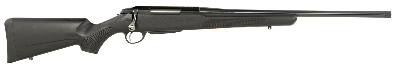 Tikka JRTXEC35222MT T3 Lite Compact 7mm-08 Rem 3+1 22" Matte Blued Threaded Barrel, Blued Drilled & Tapped Steel Receiver, Fixed Black Synthetic Stock