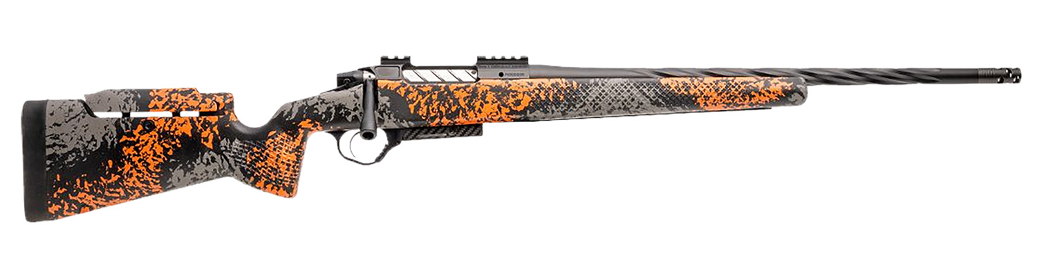 Seekins Precision 0011710301-F Havak PH3 300 PRC 26 Black Fluted Threaded Barrel, Black Picatinny Rail Steel Receiver, Adj Cheek Riser Urban Shadow Camo Synthetic Stock