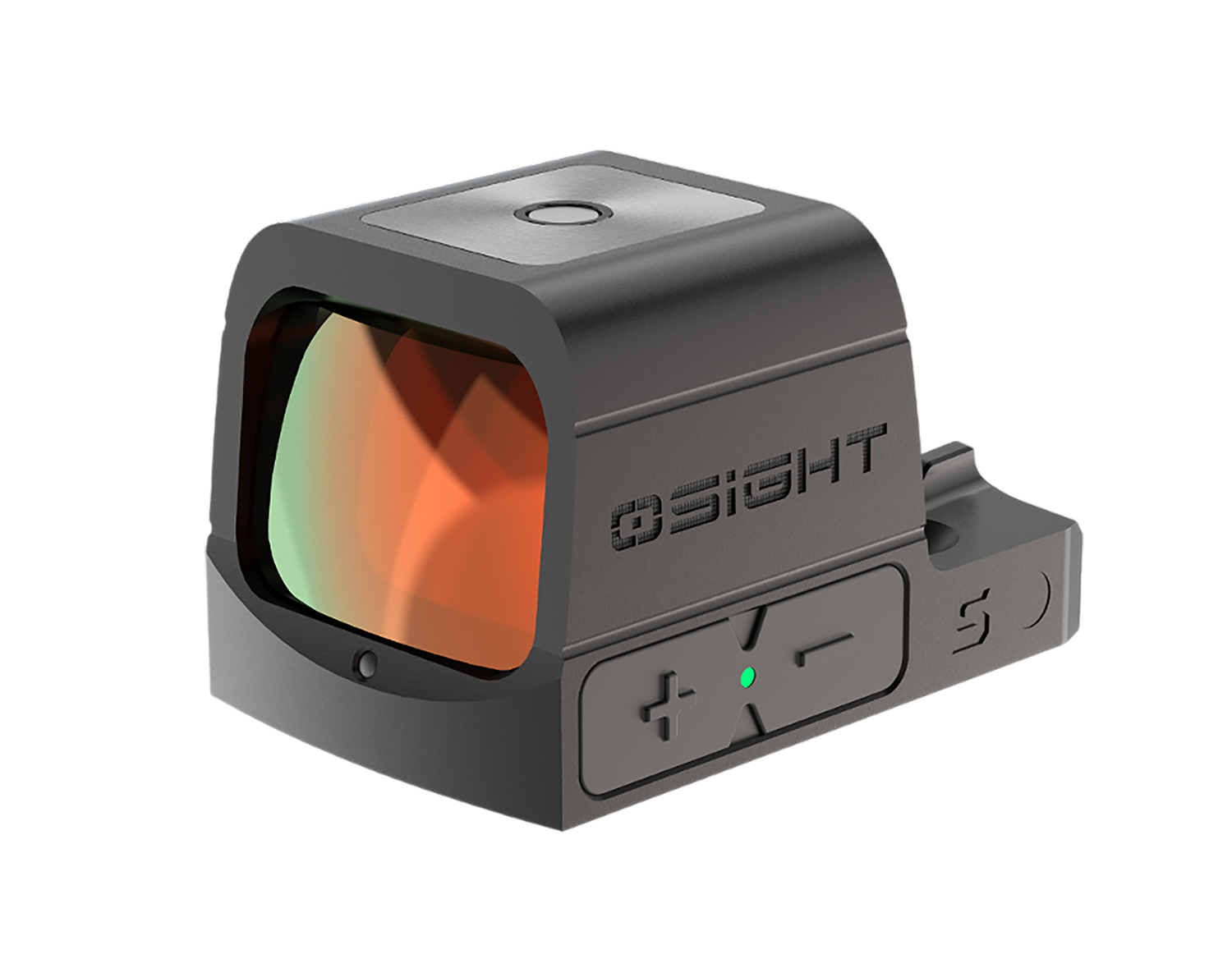 Olightstore OSIGHTS Osight S Black Anoidized 1x 2 MOA Red Dot/32 MOA Circle Reticle
