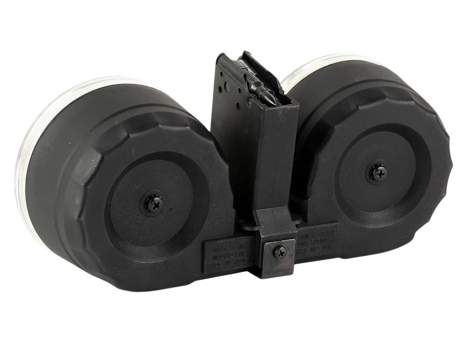 Kci Usa Inc KCIMZ067   100rd Drum 5.56mm Black