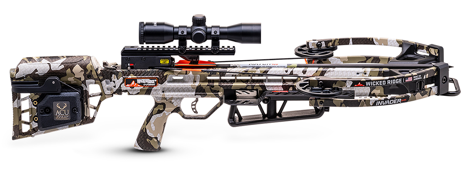 WICKED RIDGE XBOW INVADER M1 ACUDRAW DECOCK 390FPS PEAK