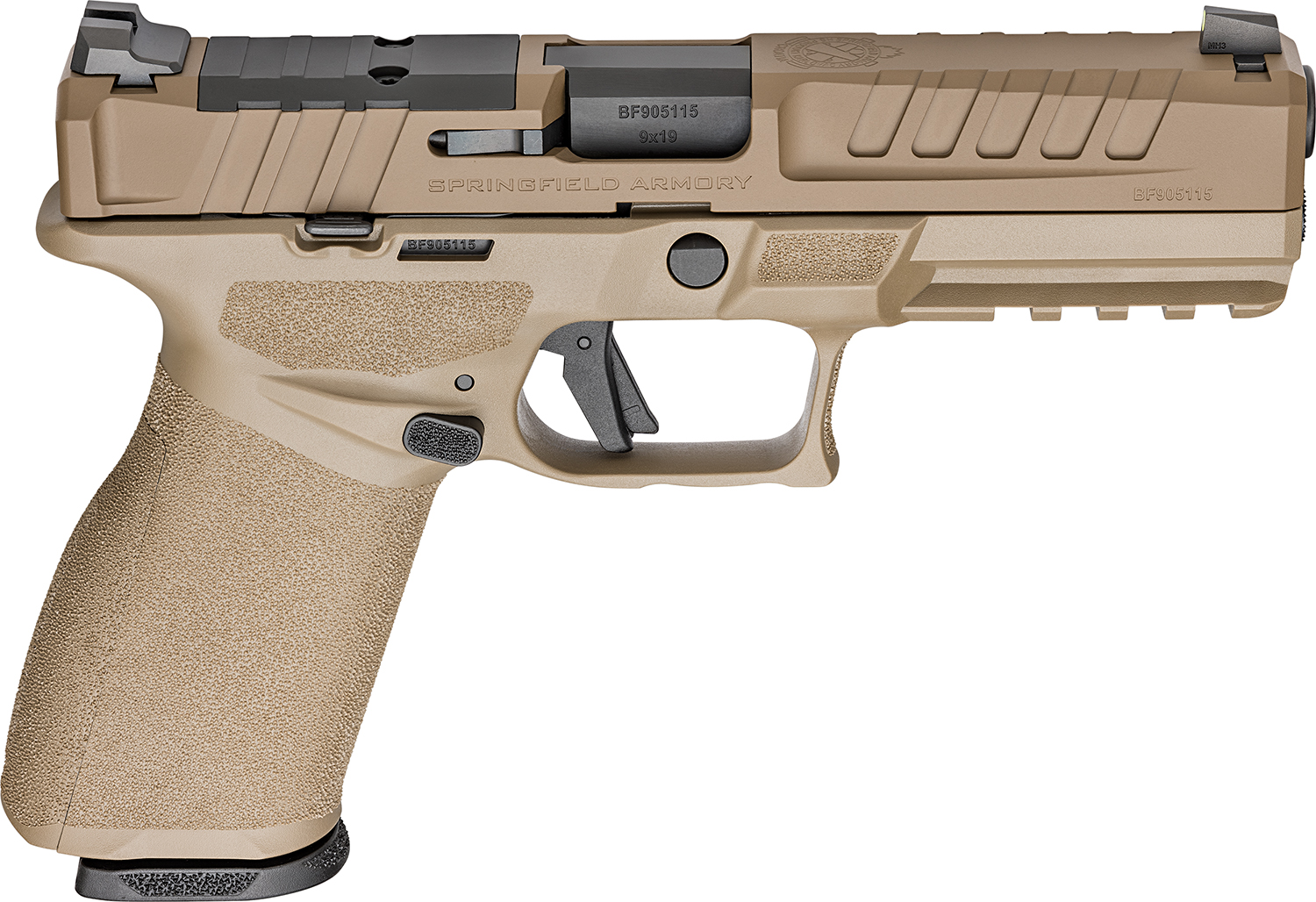 Springfield ARMORY Echelon 4.5F 9mm 4.5in 3x17rd/2x20rd FDE Striker Pistol