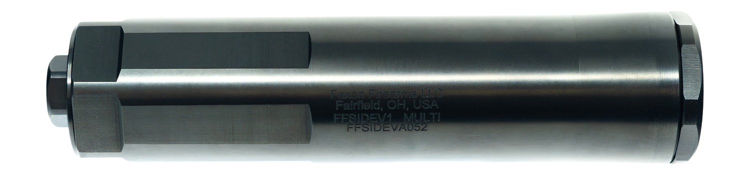 Faxon Firearms FFSILR04 Trilobe 36 Cal Muzzle Device