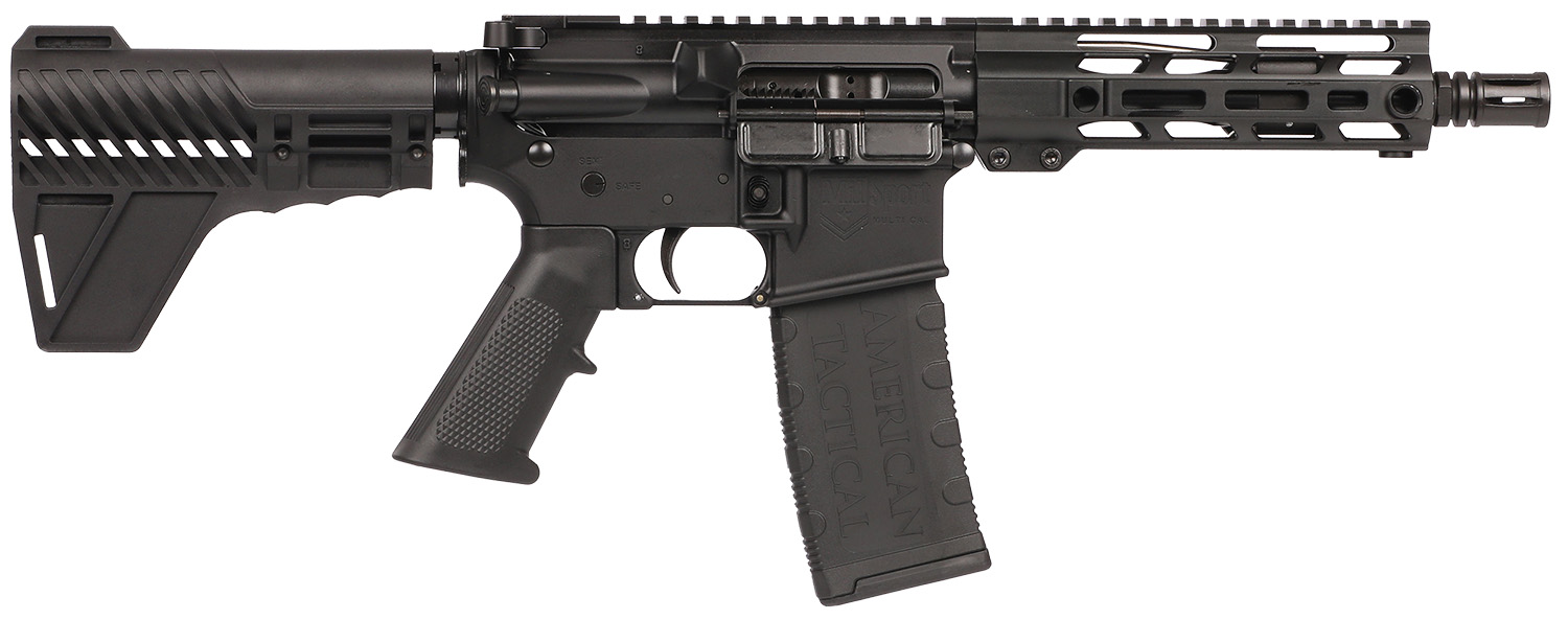 ATI ATIG15MS556QD7B MilSport  5.56x45 NATO 30+1 7.50" Black Steel Barrel, 7" M-LOK Handguard, Matte Black Aluminum Receiver, Black Synthetic Stock, Black Polymer Grip
