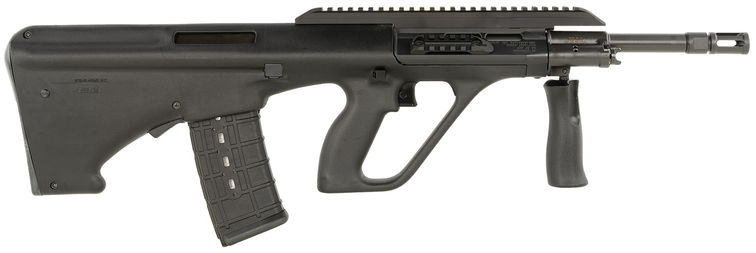 Steyr Arms AUGM2BLKEXT300 AUG A3 M2 300 Blackout 30+1 16 Black Steel Barrel, Black Mannox Receiver, Black Synthetic Stock