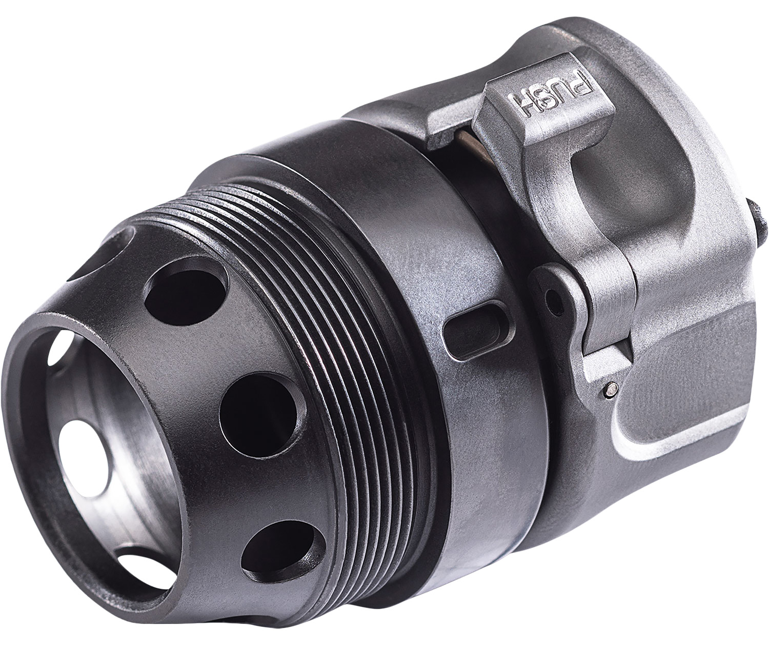 SureFire HUBFA556BK 5.56mm Stainless Steel Nitride Black Suppressor Mount - SureFire - 2"