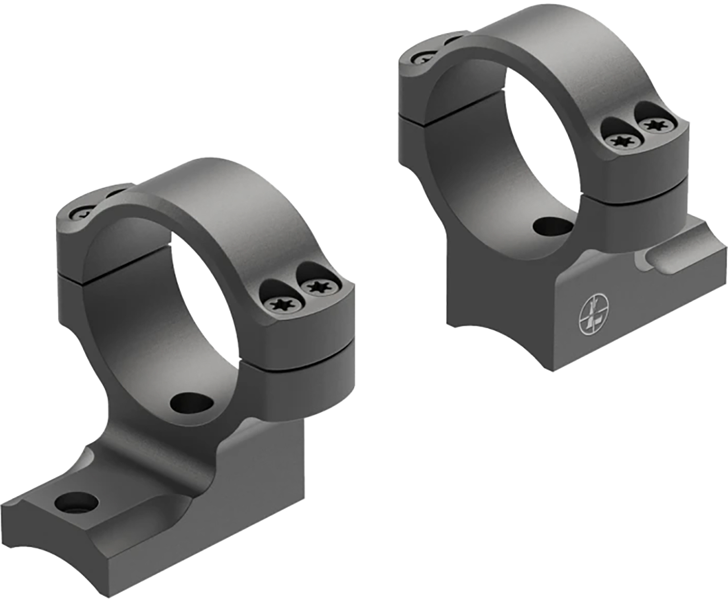 Leupold 177141 BackCountry Black 7075 T-6 Aluminum 30mm Tube High Fits Savage 10/110 Round Receiver