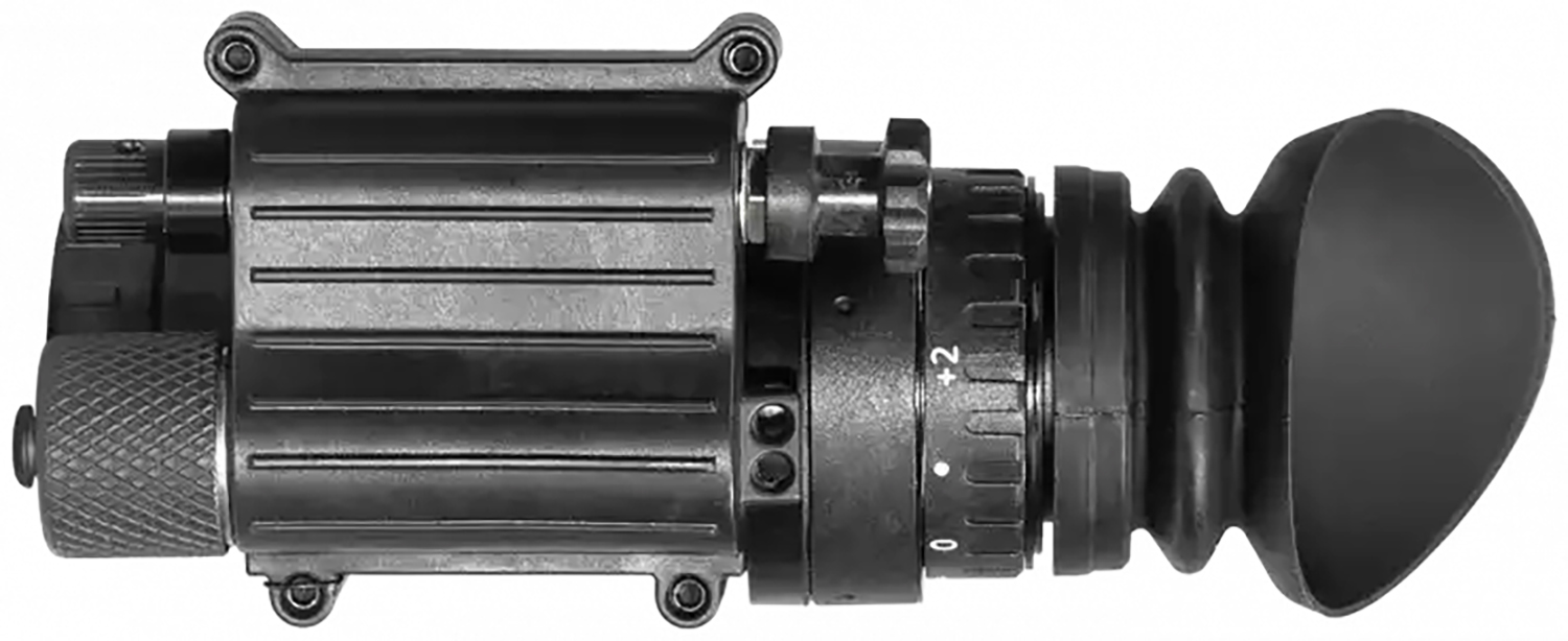 AGM PVS-14E NW1 Monocular – Reliable Gen 2+ White Phosphor Level 1 Night Vision 6 AGM PVS-14E NW1 Monocular rear view