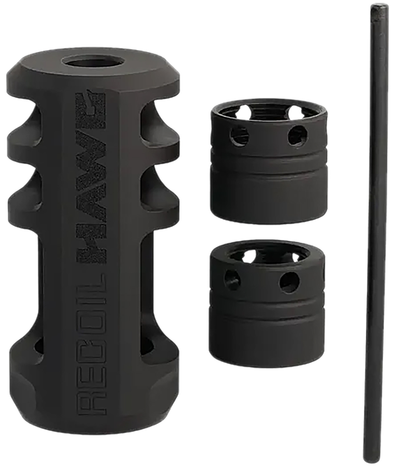 Browning 1293097 Xeno Recoil Hawg Muzzle Brake 5/8x24 Matte Black
