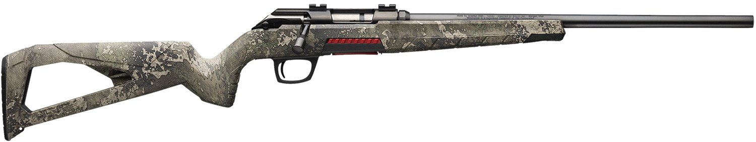 Winchester Repeating Arms 525206204 Xpert Strata Full Size 22 WMR 8+1 18" Matte Black Steel Threaded Barrel, Drilled & Tapped Matte Black Steel Receiver, Adj Cheek Piece &  LOP TrueTimber Strata Synth