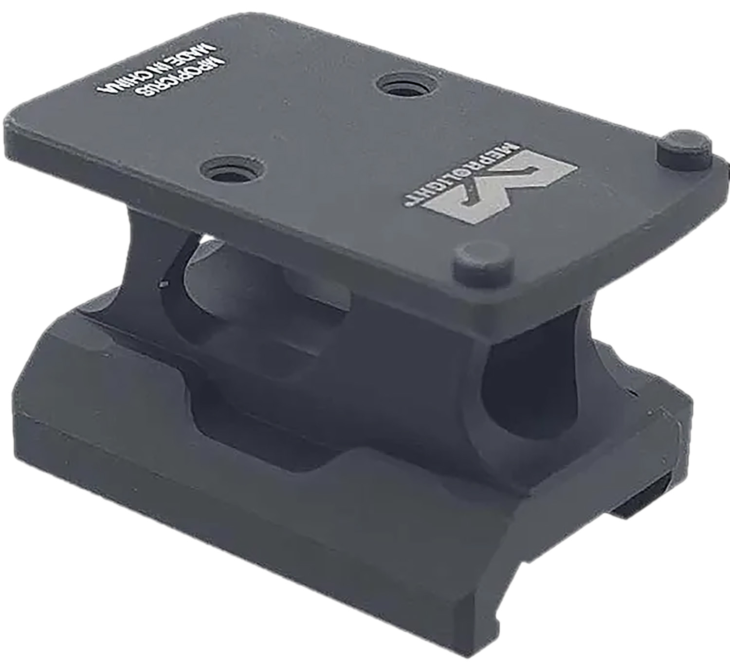Meprolight 901141045 Picatinny Riser Matte Black Aluminum RMR Mount