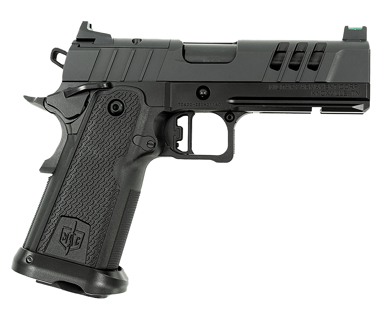 MAC 12500014 9 DS 9mm Luger 17+1 4.25" Black QPQ Bull Barrel Tenifer...