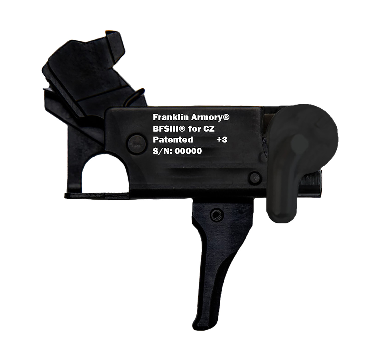 Franklin Armory 0650026BLK   Black Fits CZ Scorpion Style