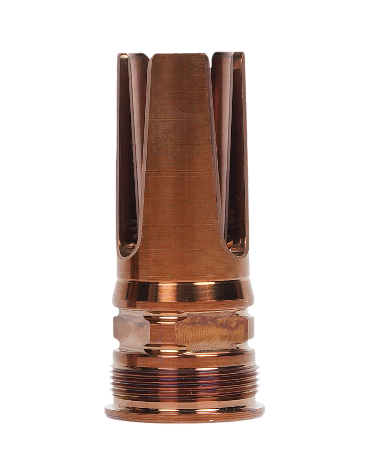 Q LLC ACCFH1/2288.6 Flash Hider  8.6 Blackout Steel 1/2x28 Threads 2.13 OAL