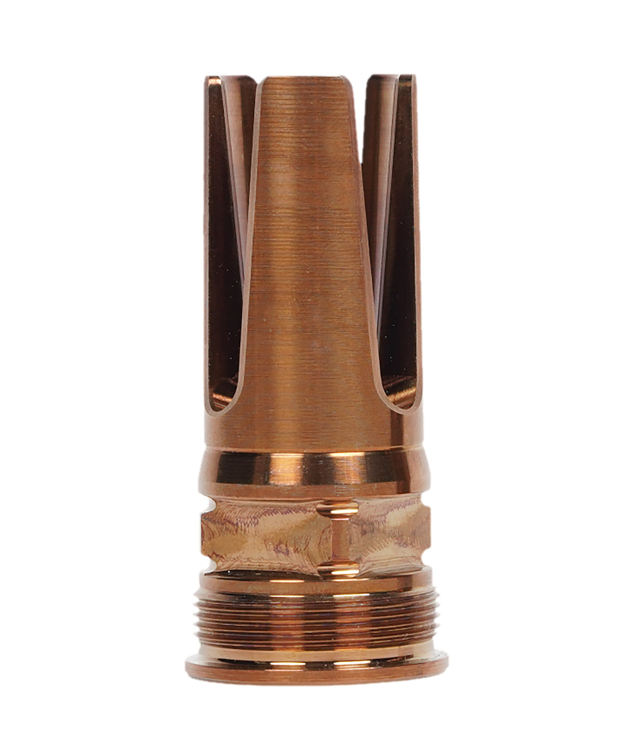 Q ACCFH5/8248.6 Flash Hider 8.6 Blackout Steel 5/8"x24 Threads