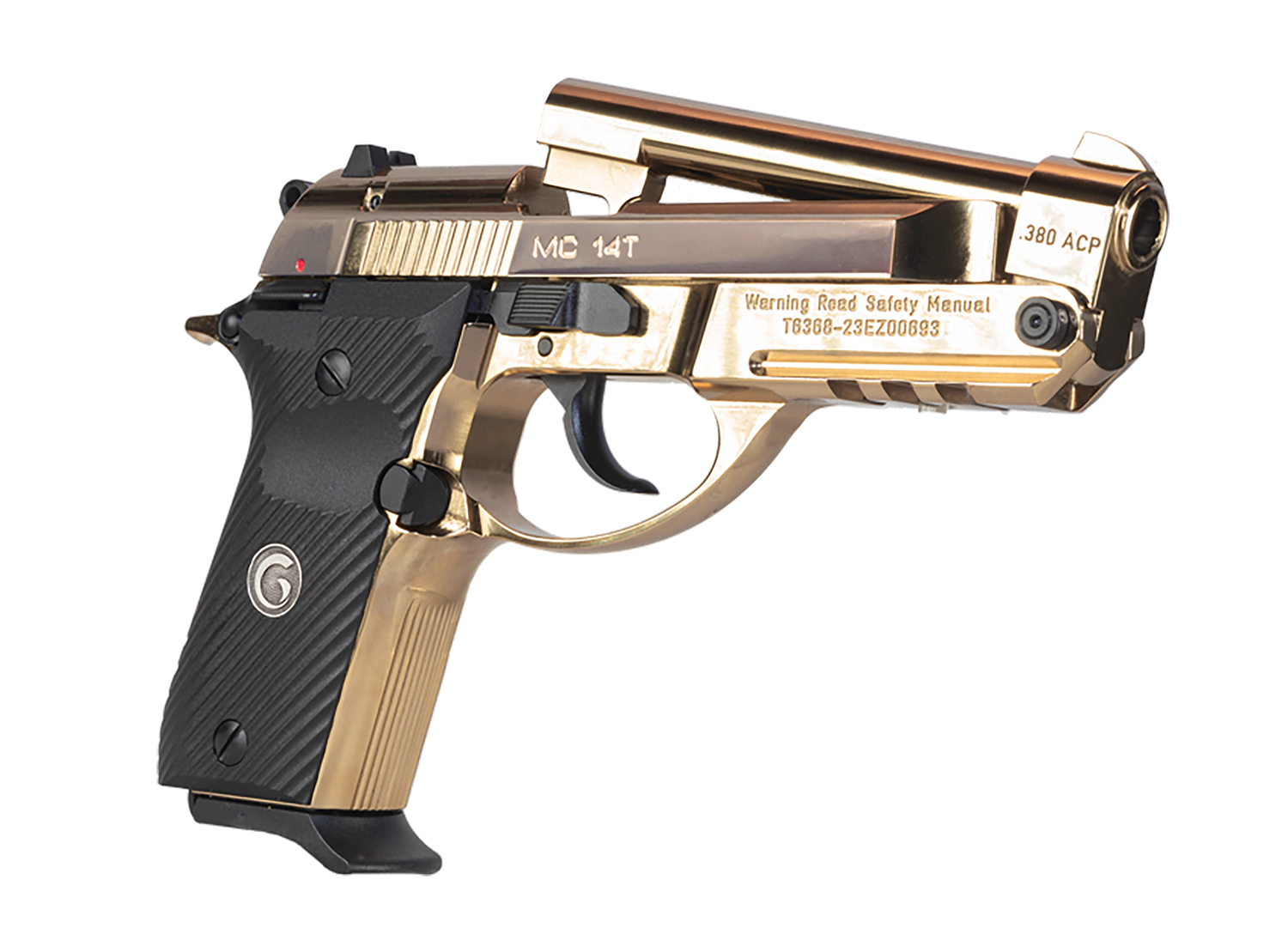 Girsan MC 14T Solution 380 ACP Gold 4.50 in. – Reliable Pistol 4 Girsan MC 14T Solution 380 ACP Gold 4.50 in. – Reliable Pistol - Image 4